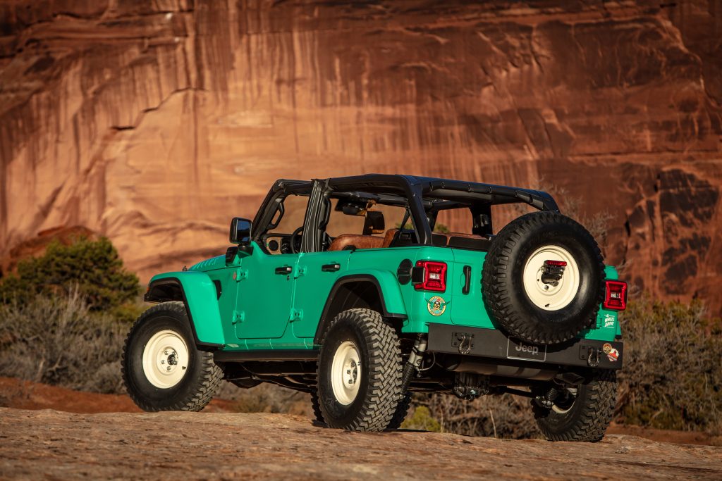 2024 Jeep® Willys Dispatcher Concept rear