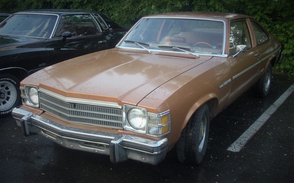 Vintage Brown Buick Skylark Coupe