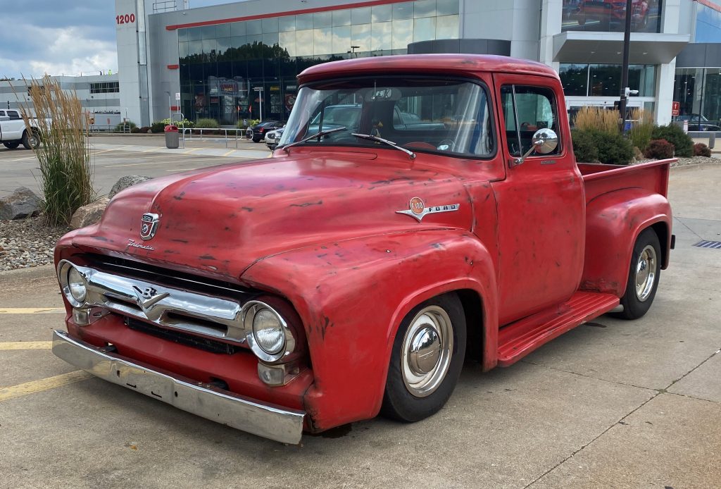 1956 ford f100 at summit racing, front