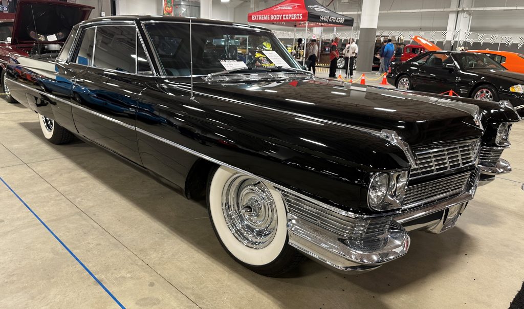 custom lowered Cadillac coupe