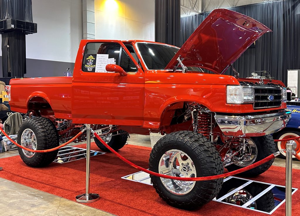 lifted ford show truck
