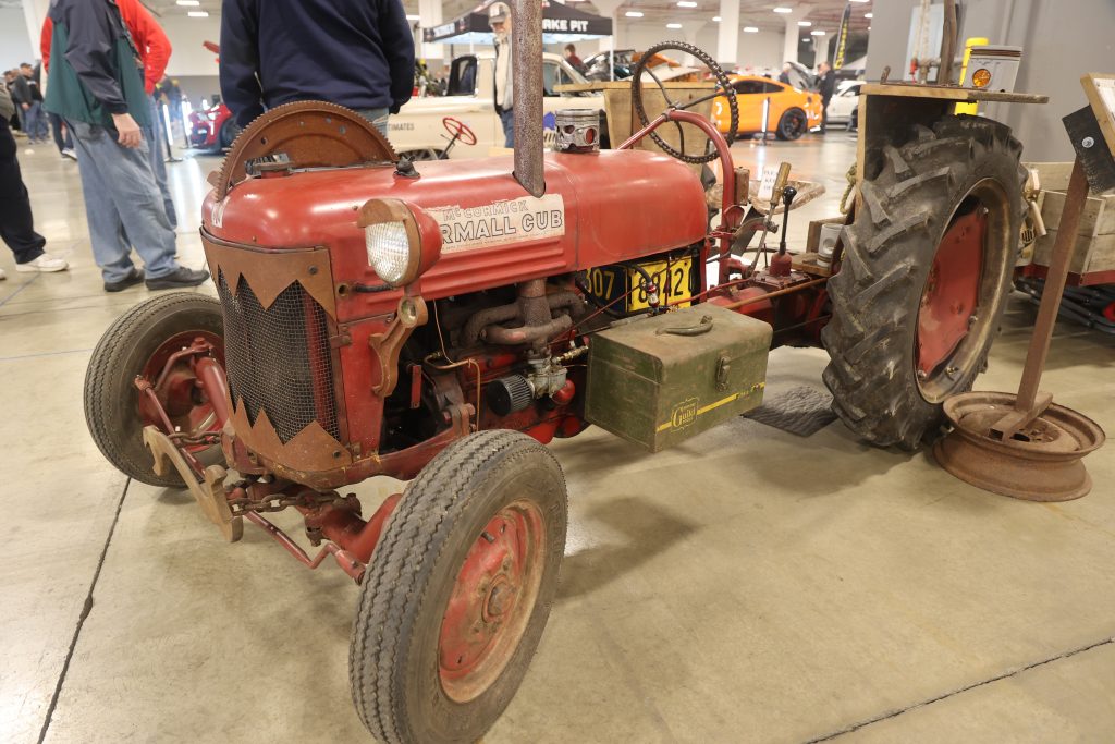 vintage farmall cub tractor