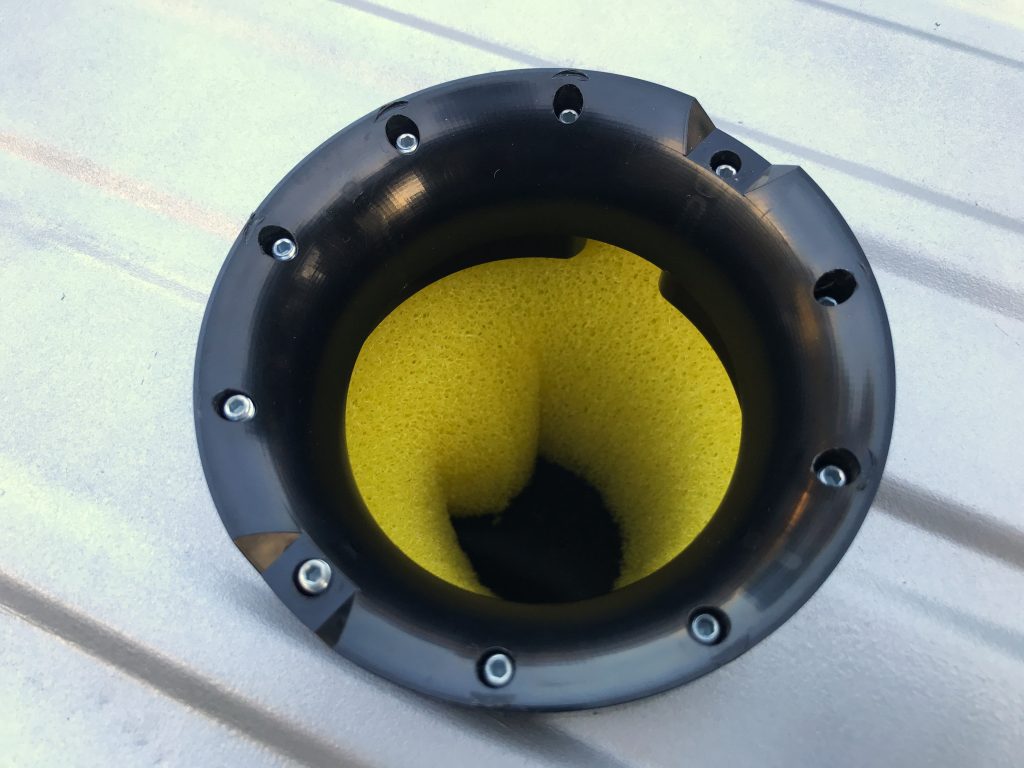 foam and surround for an in-tank fuel pump conversion