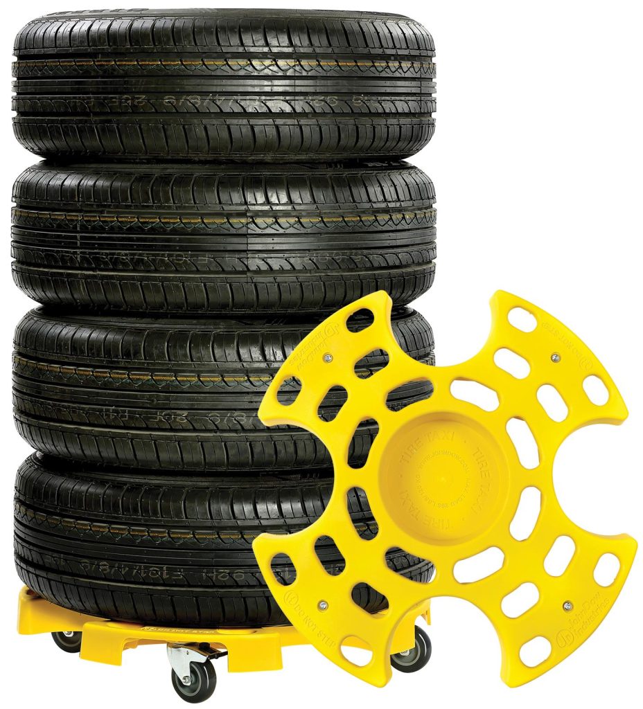 John Dow Tire Taxi with tire stack