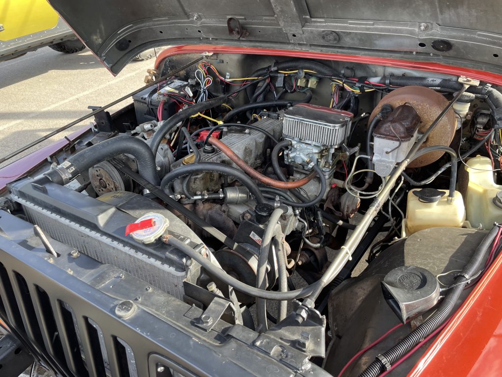 amc 258 inline six in a Jeep YJ Wrangler