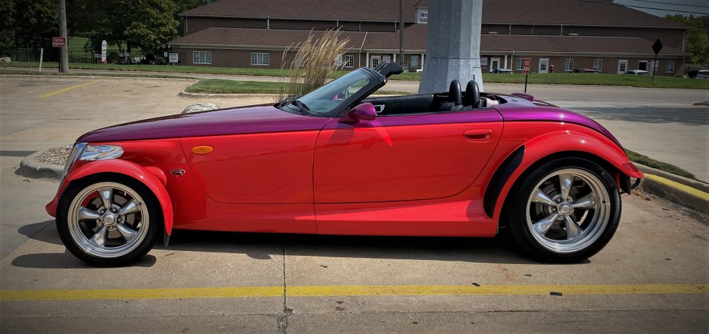 1999 Plymouth Prowler side profile shot
