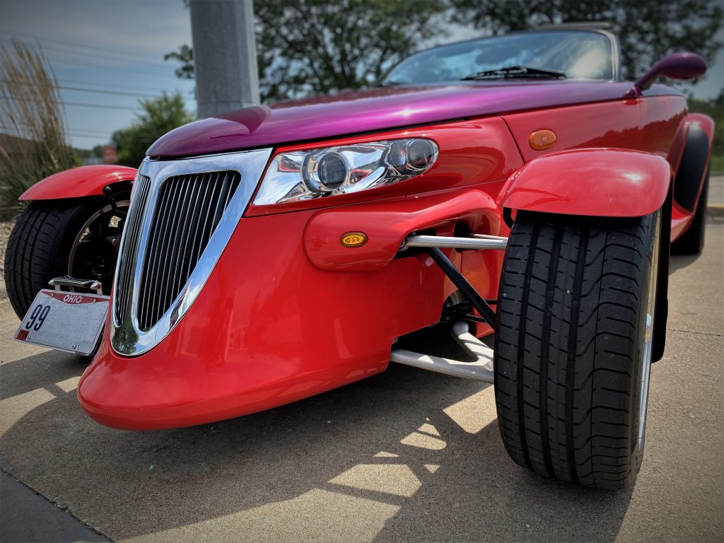 1999 Plymouth Prowler, front close up