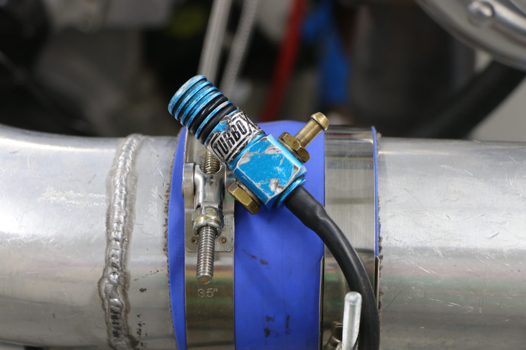 turbo plumbing fitting with nipple