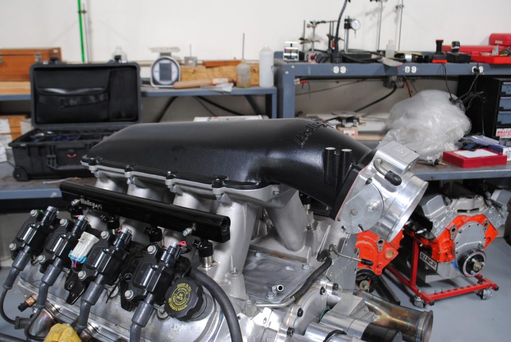 intake manifold on an ls engine