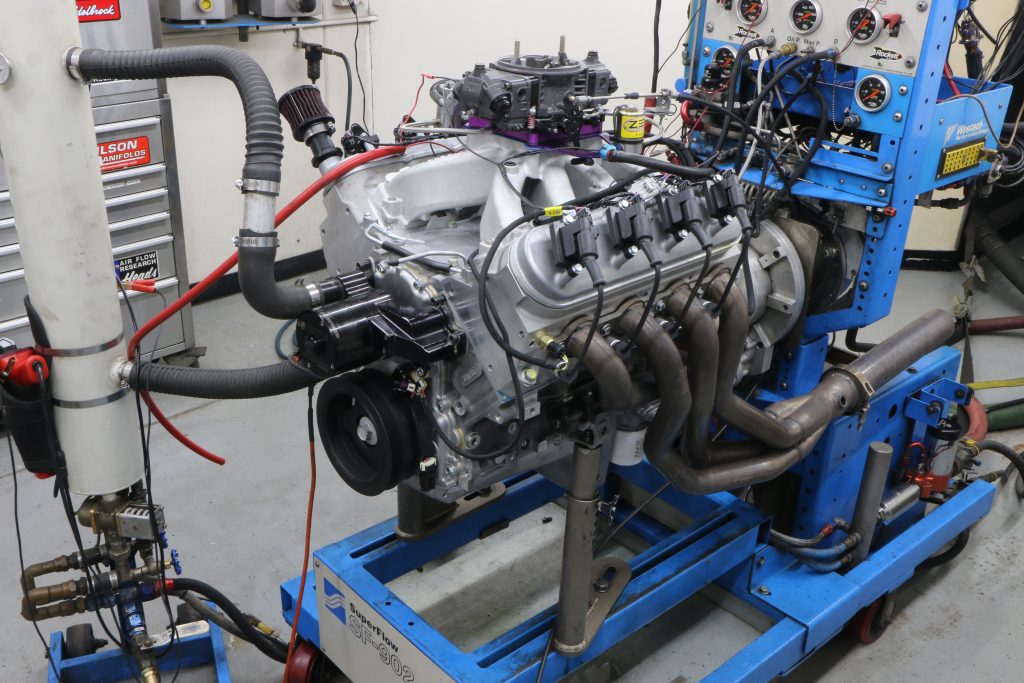 nitrous ls engine test on dyno