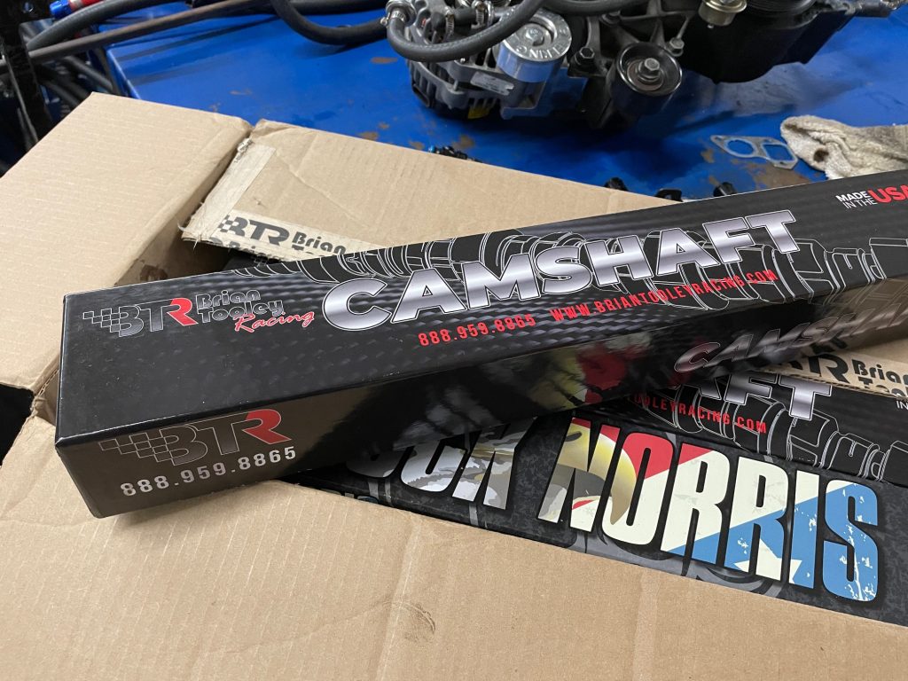 Truck Norris BTR camshaft in box