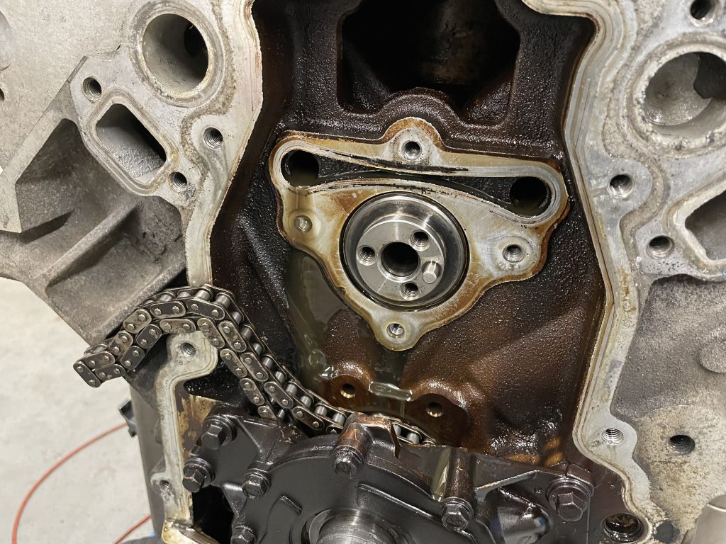 cam installed on an LS engine