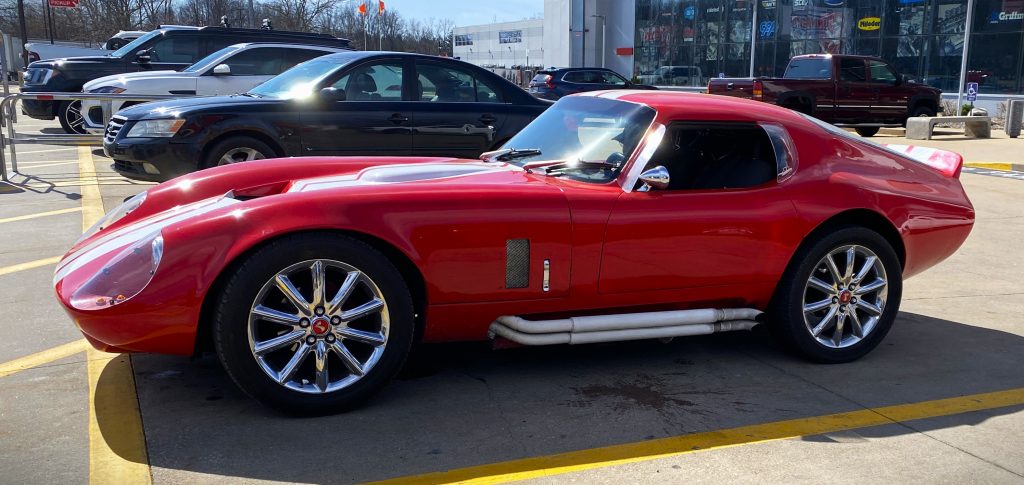 Factory 5 Daytona Coupe Kit Car, driver side