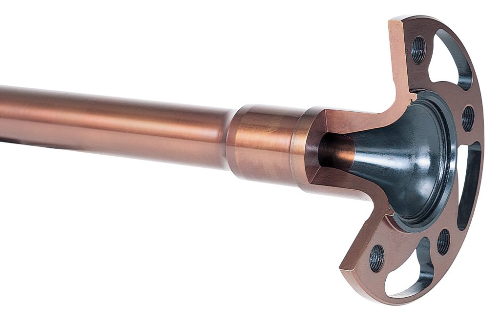 axle half shaft cutaway view