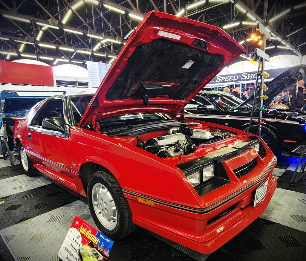 1986 dodge daytona turbo Z at Arlington Autorama
