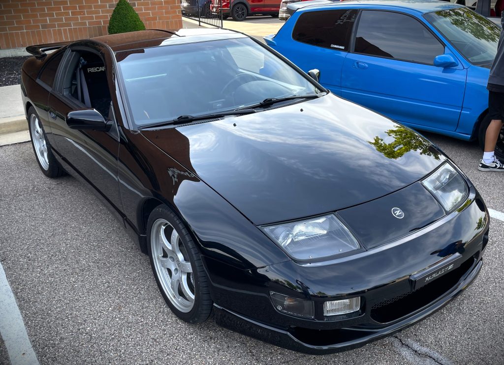 Black Nissan Fairlady Z 300ZX coupe