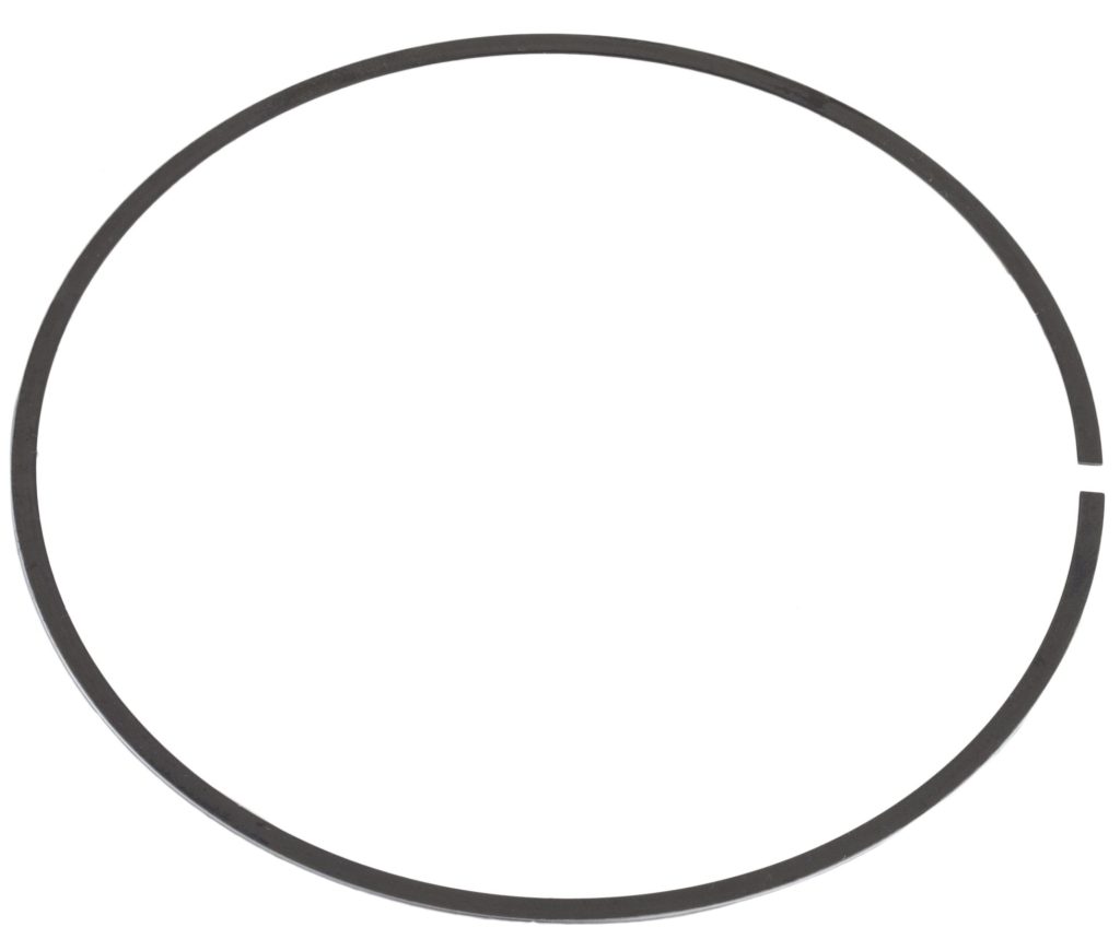 piston ring against a white background
