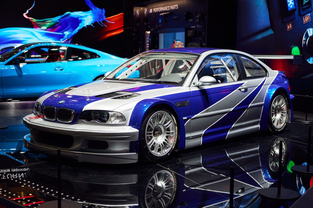 BMW M3 GTR from Need for Speed Video Game