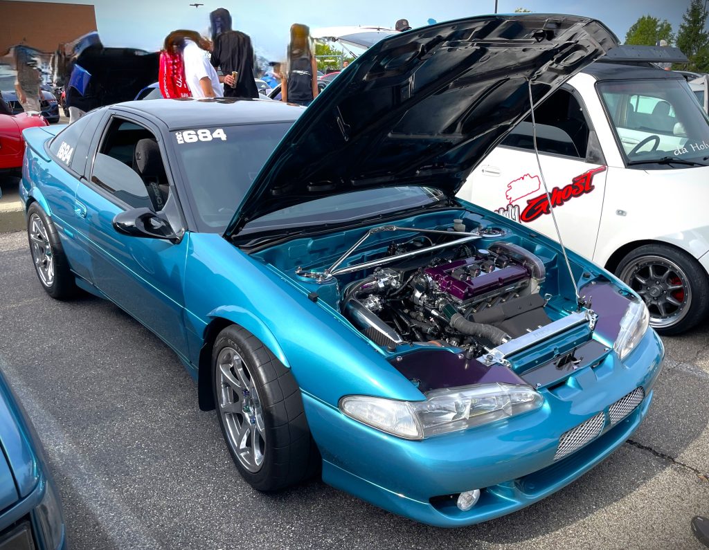 Early custom Mitsubishi Chrysler DSM coupe