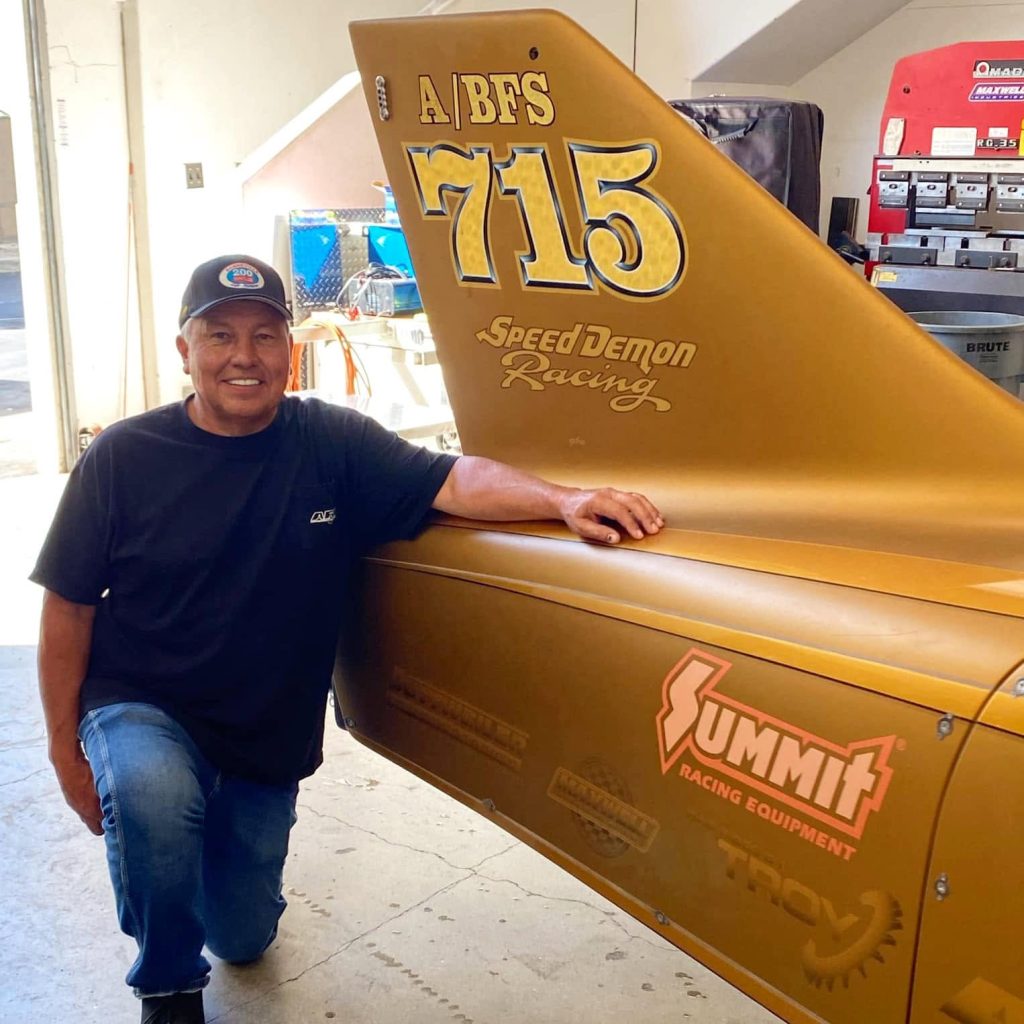 chris with speed demon