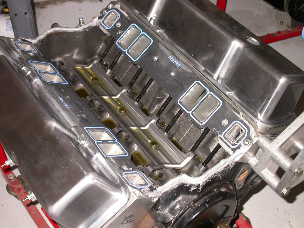 lifter valley in a small block chevy V8