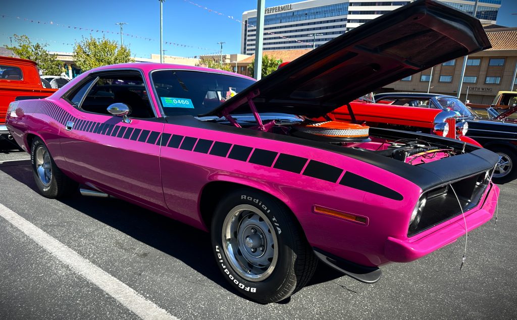Purple Plymouth AAR Cuda