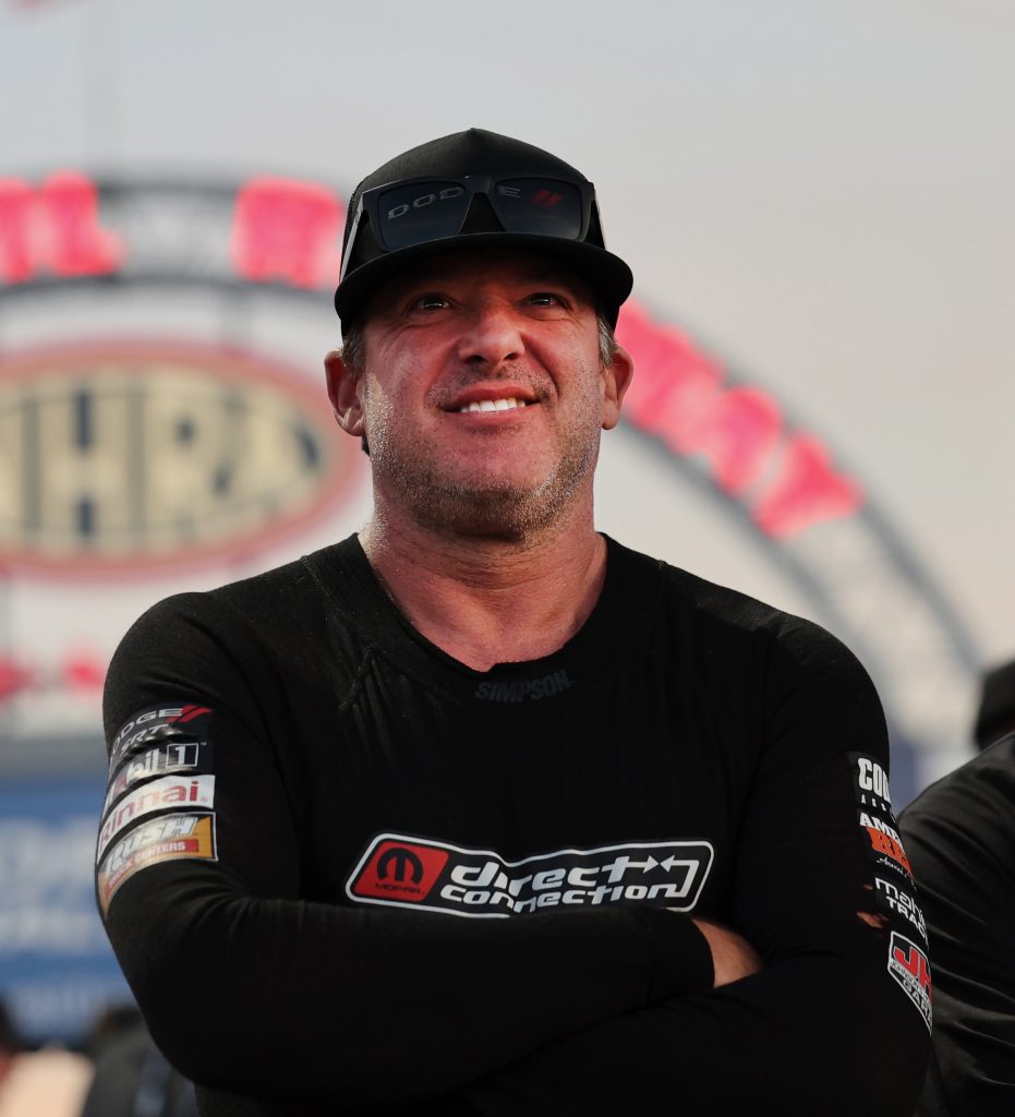 Tony Stewart at NHRA Drag Race