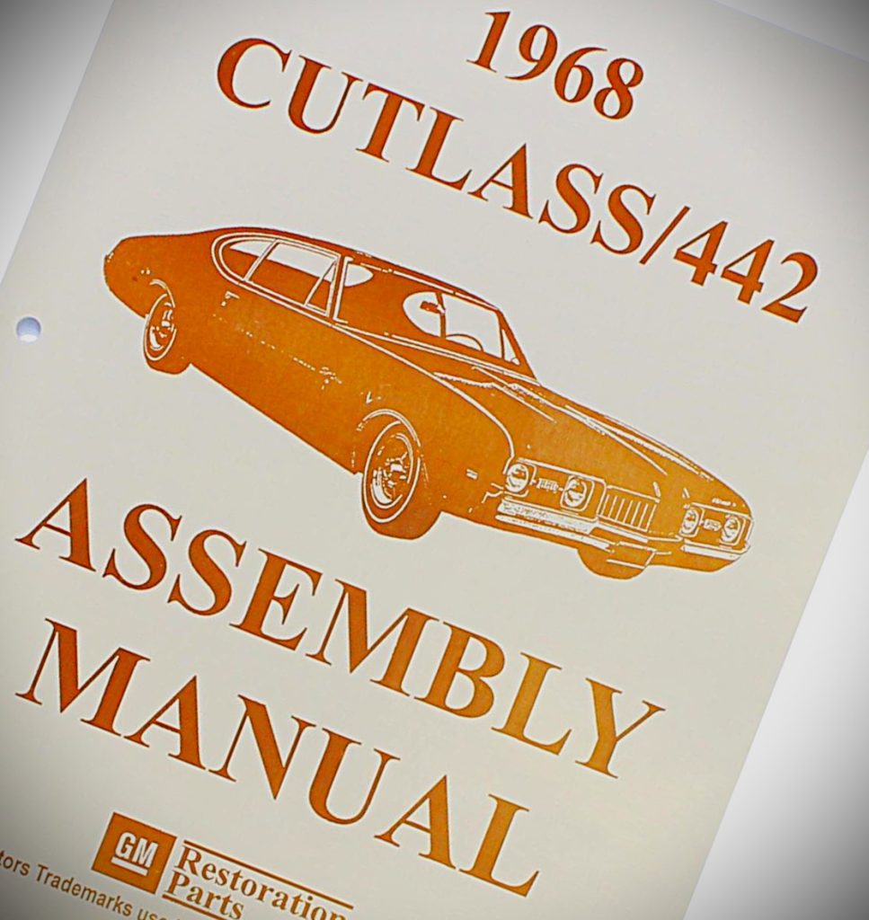 cover of olds cutlass factory assembly manual