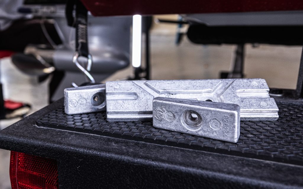 Quick Silver Anodes on a Truck Tailgate