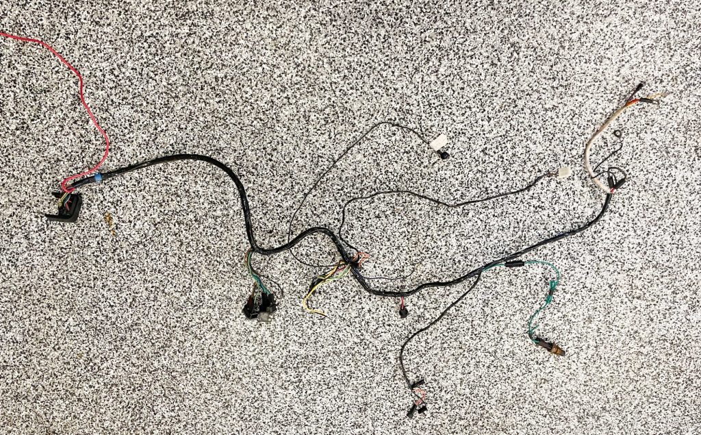 1971 Corvette wiring sub-harness