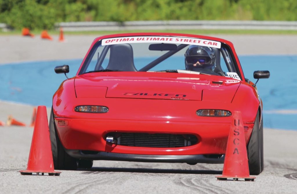 1995 Mazda Miata at Optima Autocross Challenge