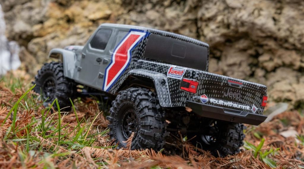 Summit Racing Jeep Gladiator RC Car rear view