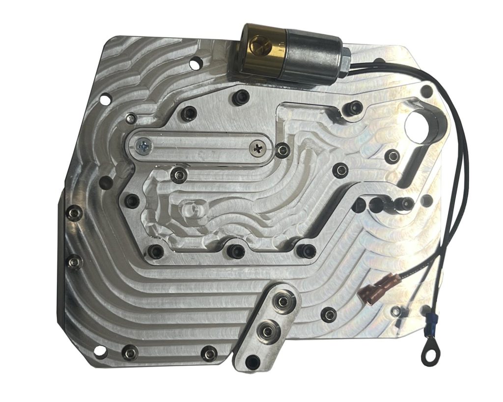 gearstar C4 valve body underside with trans brake