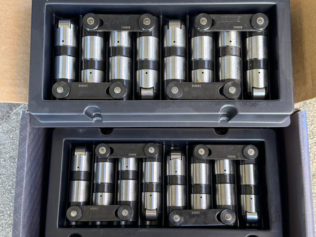 engine lifters in a storage box
