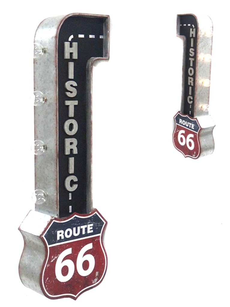 route 66 off the wall sign