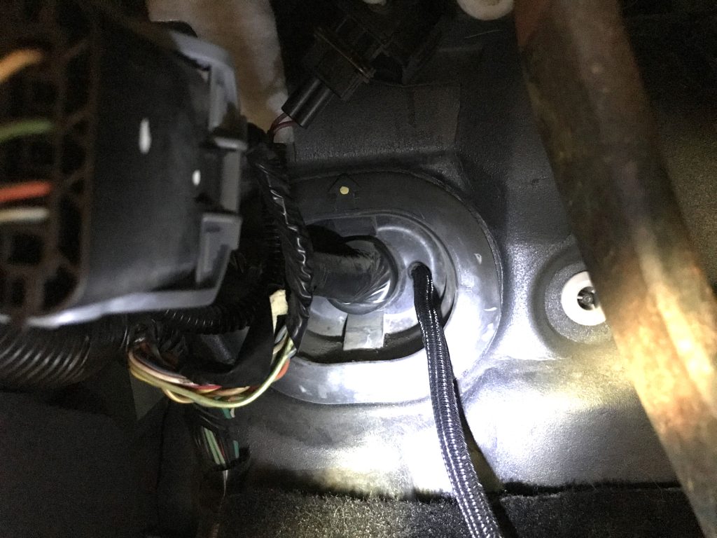 firewall grommet with plumbing