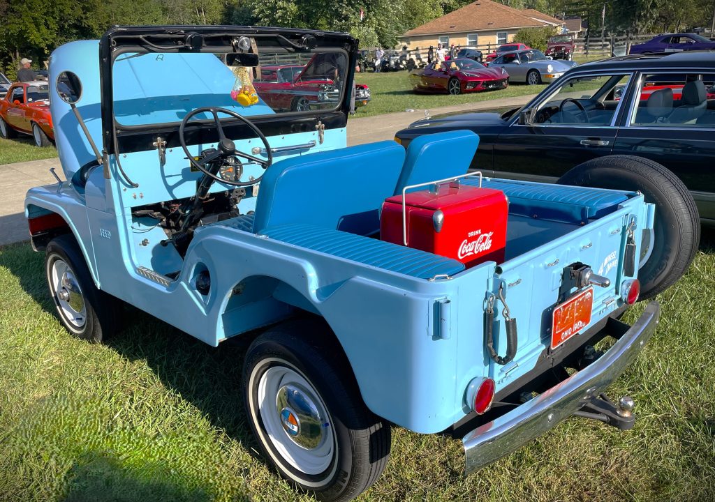 1966 Jeep CJ-5 Tuxedo Park, rear driver side