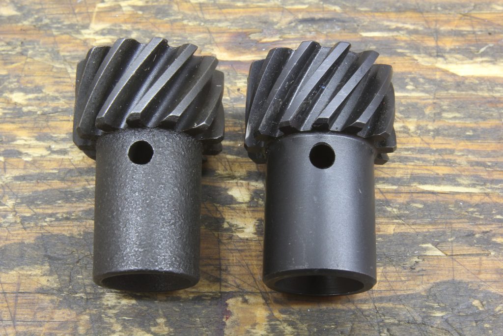 Melonized distributor gears