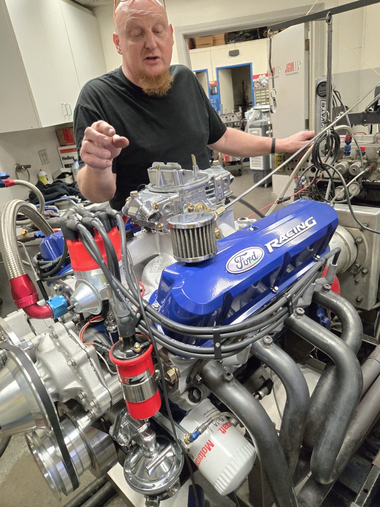 Dyno-testing 347ci small block Ford