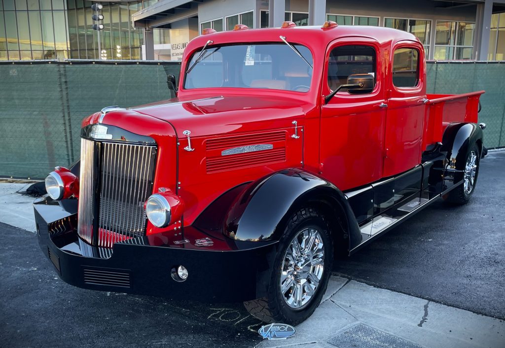 Vintage White Pickup Truck