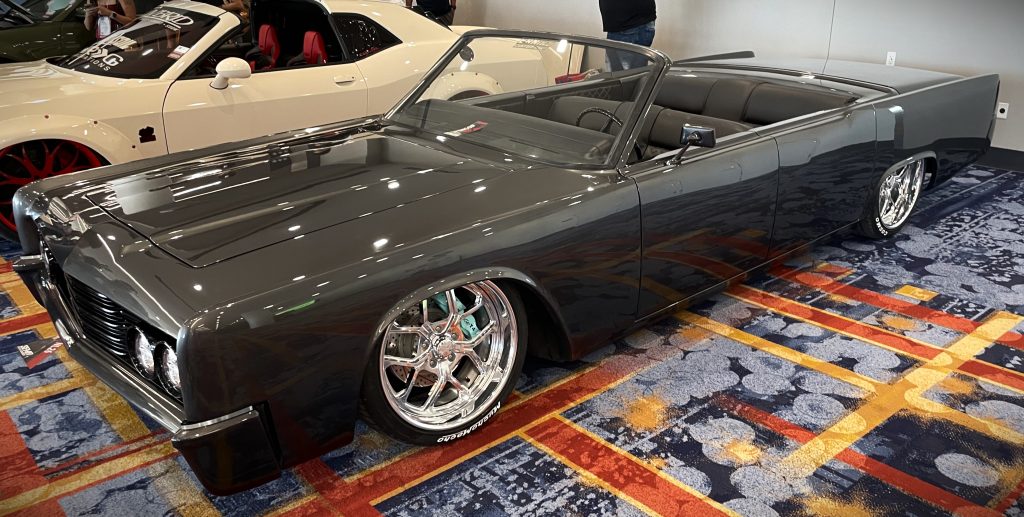 custom lowered lincoln continental convertible