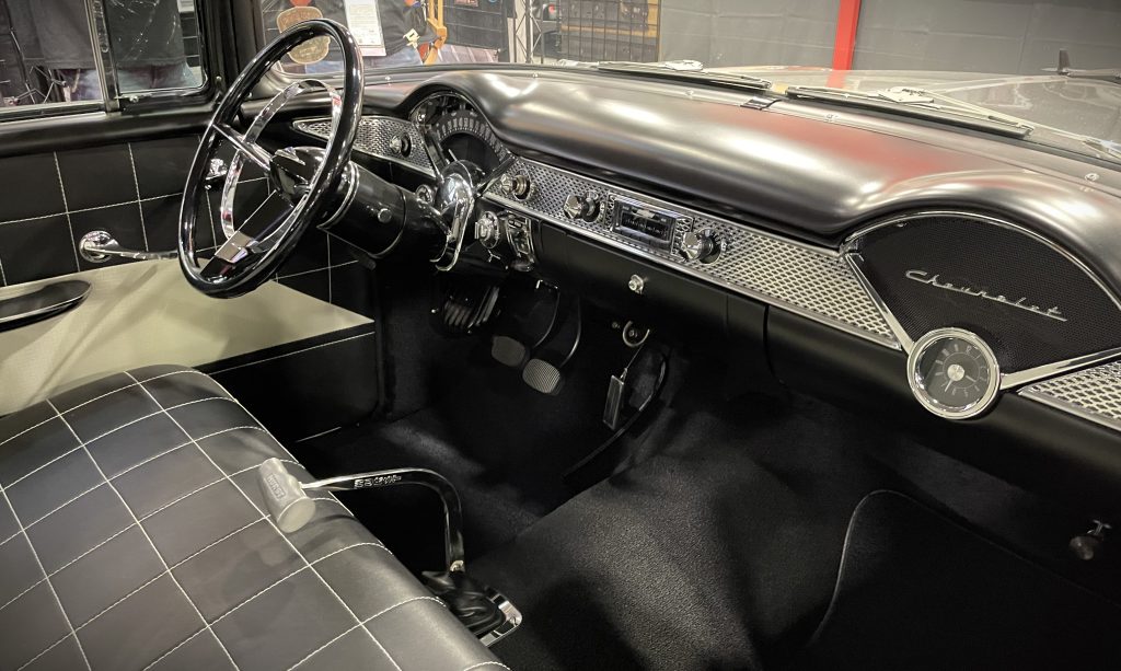 Custom Bad Temper 1955 Chevy Hot Rod, interior