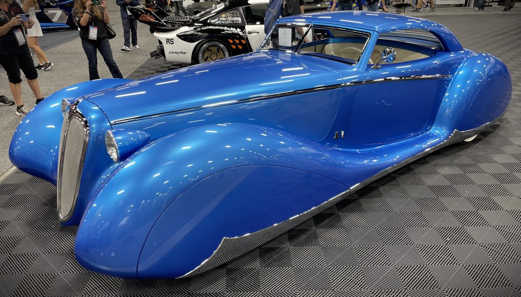 custom Lincoln zephyr show car