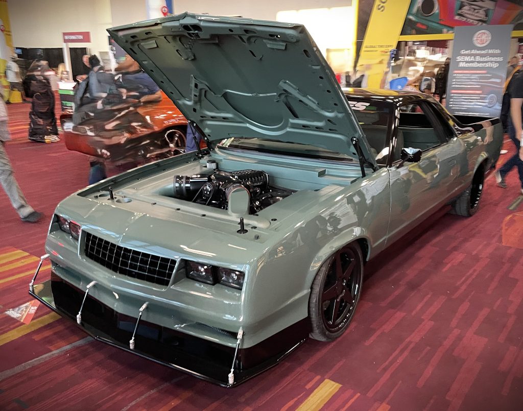 Customized Chevy El Camino SS with LS Swap