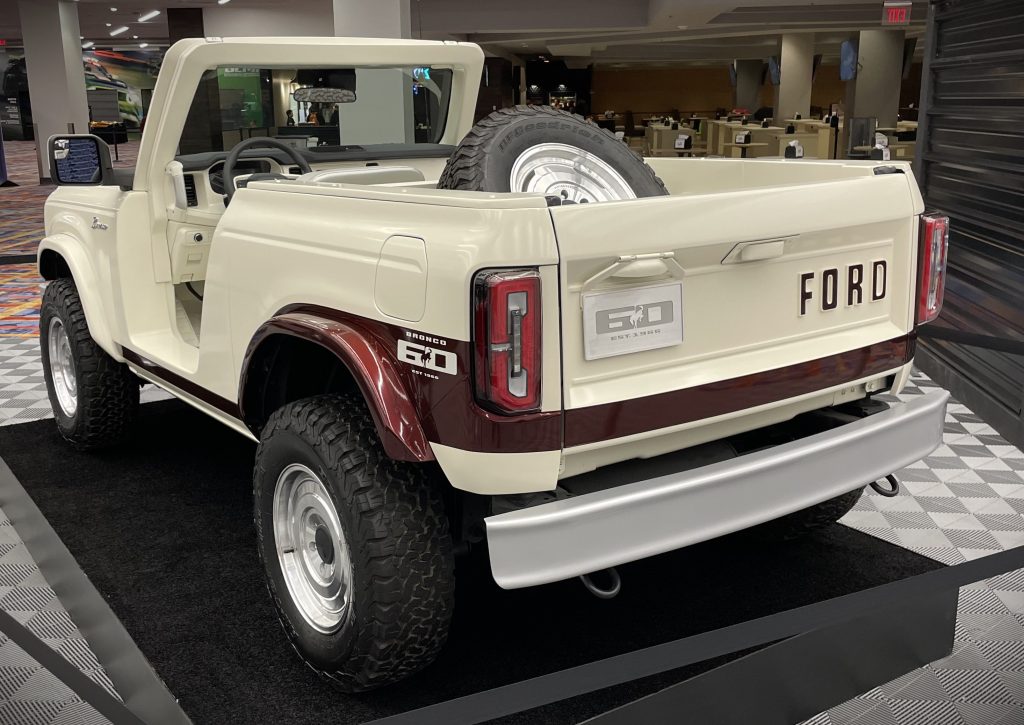 Ford Bronco Roadster Concept, Rear Driver Side