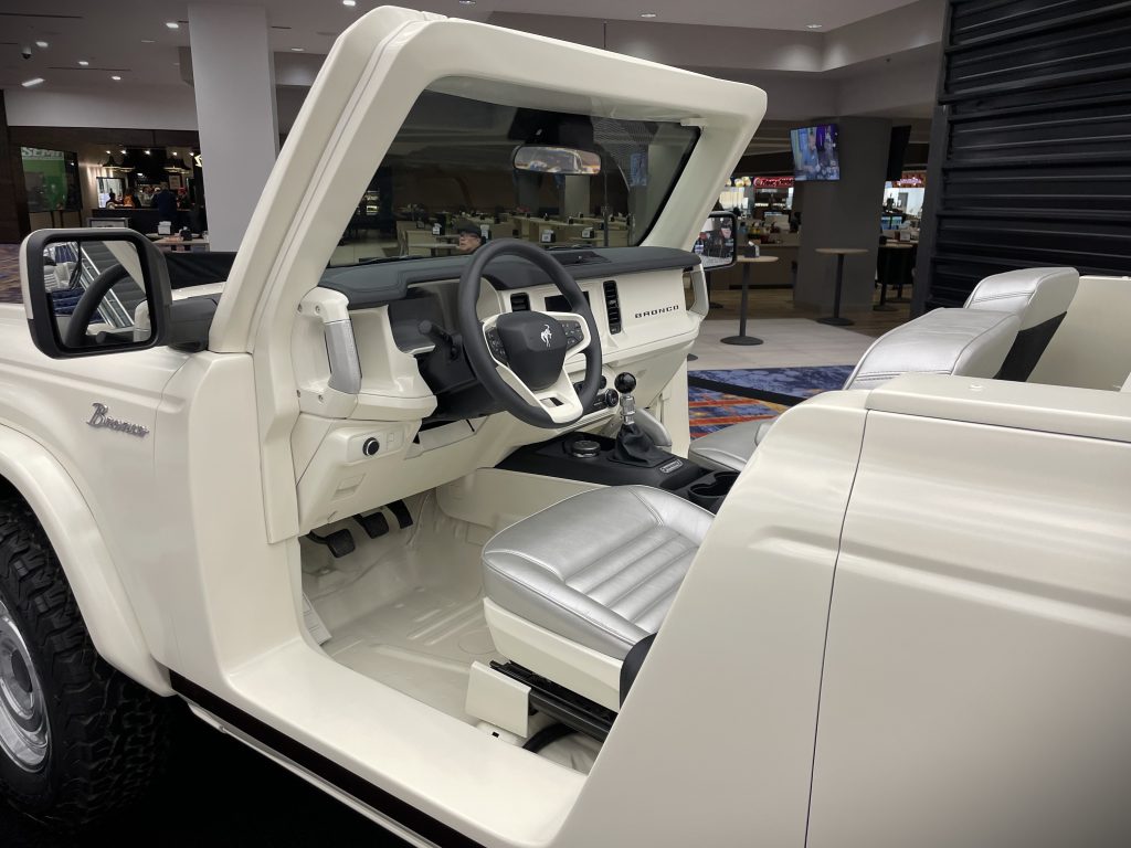 Ford Bronco Roadster Concept, Interior Driver Side