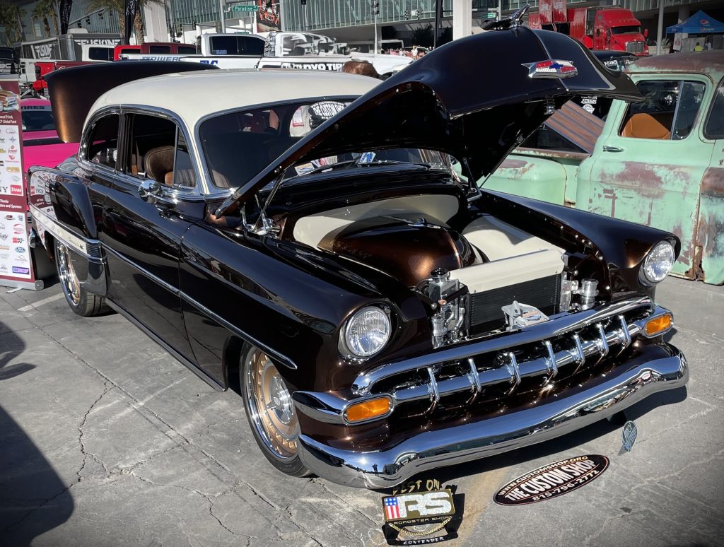 custom 1954 Chevy Coupe