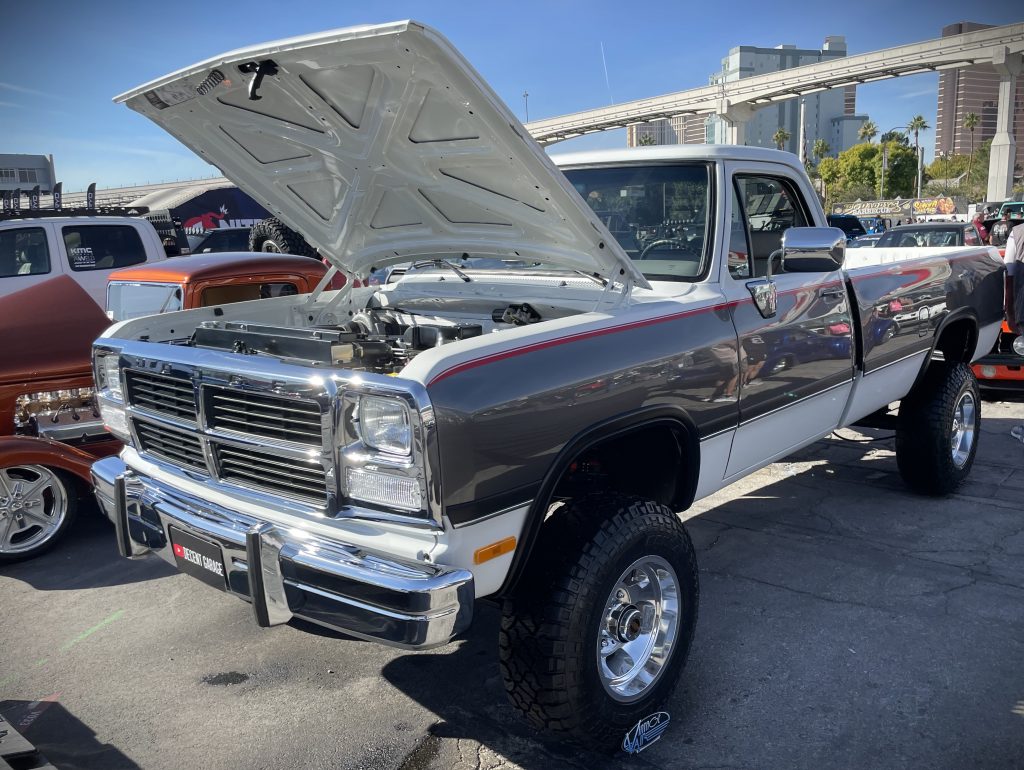 Vintage Cummins Diesel Dodge Truck