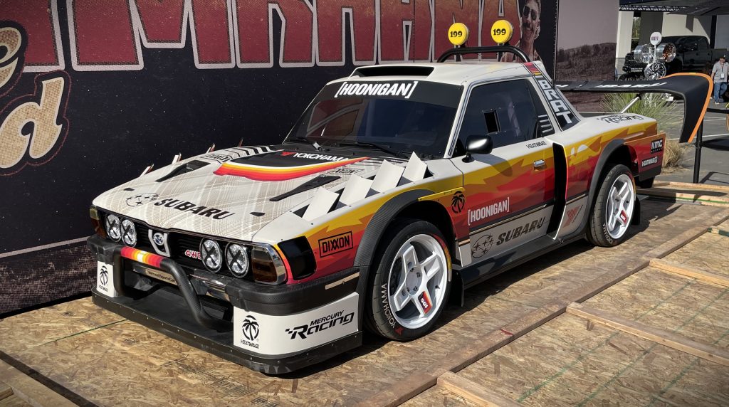 Hoonigan Subaru Brat, Front