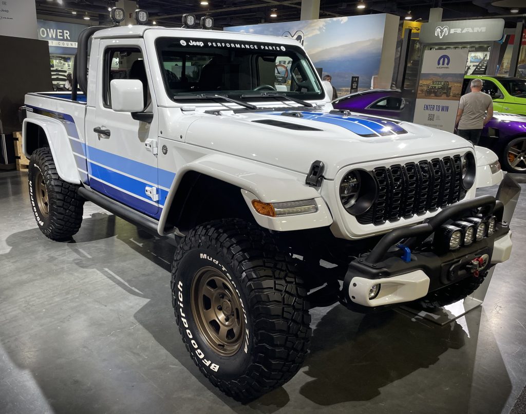 Jeep 2 door pickup truck concept